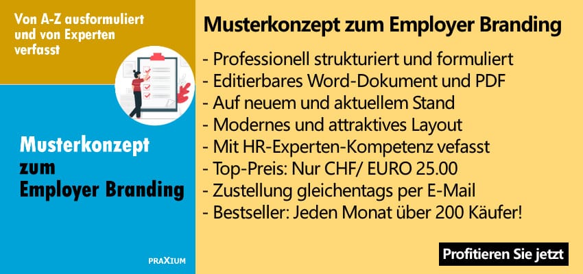 CTA Musterkonzept zur Employer Branding