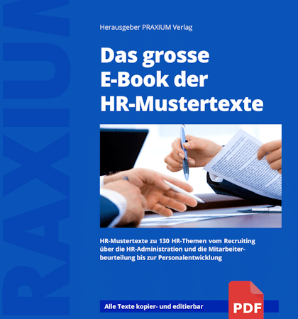 KLEIN Das grosse E Book der HR Mustertexte