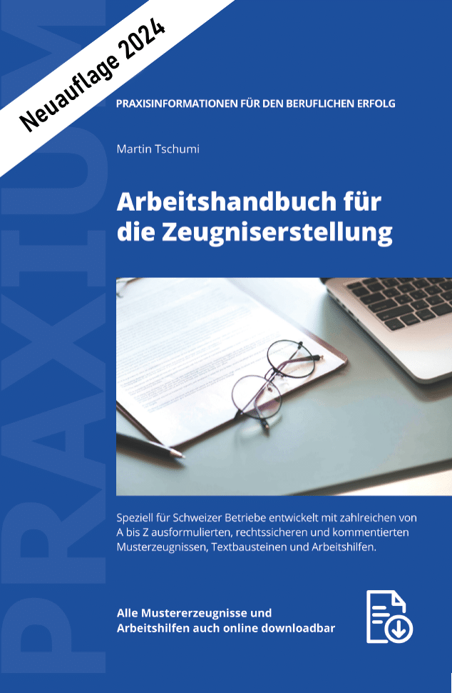 Arbeitszeugnis Cover 2024